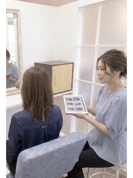 トゥーユー 小牧店(to-U)の写真/周りの目が気にならない落ち着いた個室型サロン。親身なカウンセリングであなたのなりたいをカタチに。