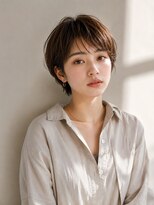 ラトリエ ブロカント 立川北口店(L'atelier BROCANTE)&nbsp;ショート　ナチュラル　ハンサム　ニュアンス
