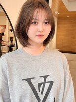 フリーク(FLEEK)&nbsp;小顔/オリーブグレー/ココアベージュ/黒髪/暗めカラー/髪質改善