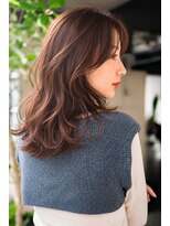 エインアンリー 明治神宮前(AIN.ANLY.)&nbsp;ミディアムパーマ、ゆるめパーマ、ニュアンスパーマ