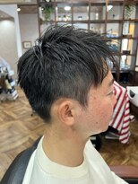 アンカー(ANCHOR) MEN’S/ニュアンスパーマ/ニュアンスウルフ/印西市/ショート