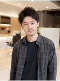 30代メンズショート/ツーブロックスタイル