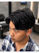 SHU HAIR ＆ BARBER【10月19日 NEW OPEN（予定）】&nbsp;ニュアンスセンターパート