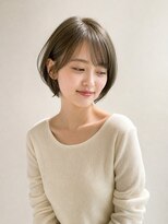 ページボーイ 瓦町店(PAGE BOY)&nbsp;フェミニンボブ/ショートボブ/艶感ナチュラル/小顔大人ボブ