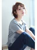 siena すっきりショート×アイスベージュ