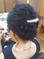 エクステンション クーチャー(Extention Cu'cha) 結婚式お呼ばれ しっかりルーズアップ(^O^)