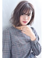 オウル(Owll)&nbsp;★DISHEL★大人ボブ似合わせカットひし形シルエットグレージュ