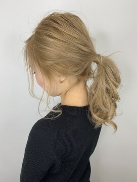 ルービック 難波(Rubik's) アレンジスタイルダブルカラーハイライトイルミナカラーサファリ