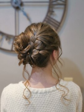 ヘアセットサロン ミント(Hair set salon MINT) 華やかアップスタイル