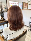 【orange大分賀来】ミディアムゆる巻きスタイル