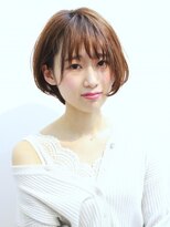 モリオ フロム ロンドン 成増店 【morio成増】かわいいショートボブ☆ブランジュ春カラー