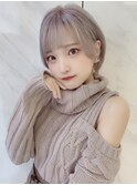テラコッタ/韓国風ヨシンモリ/流れるレイヤー/前髪カール[銀座]