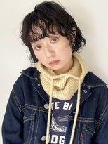 コフィー バイ メルト 吉祥寺(cofy by melt) 【三ツ井純】ニュアンスパーマ　ボブパーマ　暗髪アッシュカラー