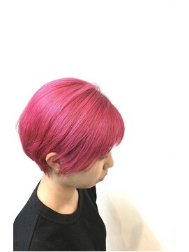 ヘアーサロン フーガ 春日部店(HAIR SALON fuuga) ピンクショート