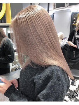 ジゼル(GiseL) 【GiseL】ミルクティーブラウン ダブルカラー/ブリーチカラー