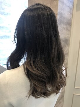 ヘアー ブランコ(hair Blanco) グラデーションカラー、グレージュ