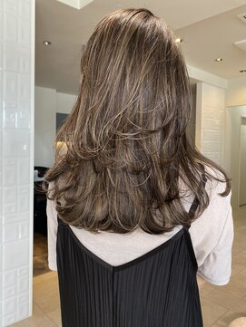 カラーズ(PRIVATE HAIR SALON COLOR'S) 【カラーリスト小栗】ハイライト◎グレージュカラー