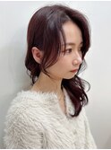 かきあげ前髪/韓国/レイヤーカット/顔まわり