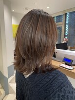 結べるボブ　ボブウルフ　ウルフボブ