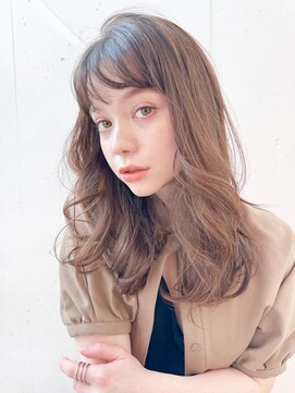 ビーチ(BEACH) ニュアンスパーマゆるふわロングフルバング