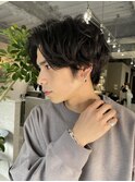 メンズセンターパート☆パーマ