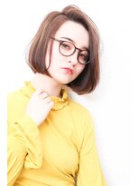 モニカ 西宮北口(Monica)&nbsp;前下がりボブ・  内巻きワンカール・  ボブショート・暗髪