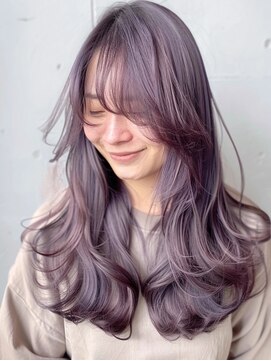 アルトリスト(Altruist Aging×HAIR&SPA) ★ダークアッシュ大人ガーリーボブ着物ミディアムレイヤーカット