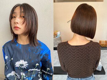 メデル(mederu)の写真/丁寧なカウンセリングで”なりたい”を引き出し、髪の状態を見極めて施術いたします◎[安城/南安城/ボブ]