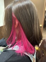 ルーム(ROOM)&nbsp;【ROOM】フラミンゴインナーカラー＋グラデーションカット