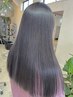 【透明感×ダメージケア】カット＋アディクシーカラー＋3STEPトリートメント