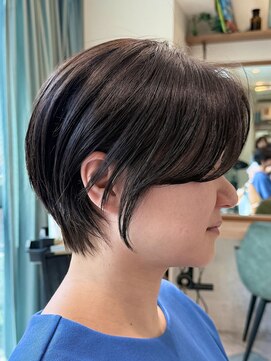 ロンド パルティール 大宮(Lond partir) ウェーブミディアム似合わせカットメルティカラーショート/大宮