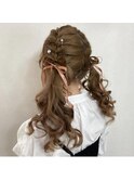リボンツインテール