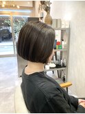 シンプルなミニボブ！