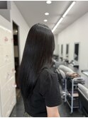 髪質改善ストレート