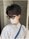 メンズカット/韓国ヘアシルエット/フェザースタイル