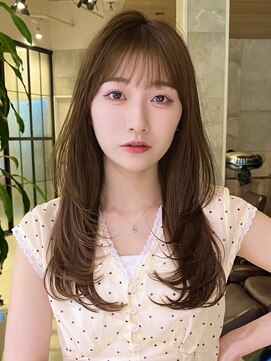 グランド(GRAND) ロングヘア20代30代40代レイヤー前髪なし前髪あり表参道【平島】