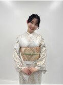 華やかアップスタイル