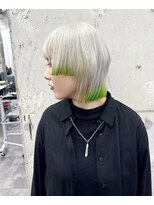 スノットバイガルテ(SNOT by GARTE)&nbsp;ウルフカット/ウルフヘア/姫カットウルフカット/裾カラー
