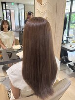 カインド 南青山(hair&make up KIND)&nbsp;バタフライカット　チャコールグレー