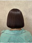 ストンとまとまる美シルエット◎ボブスタイル