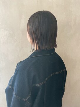 髪質改善/顔周りレイヤーカット/グレージュ[千葉/千葉駅]