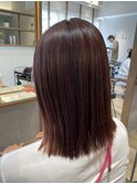 乾かす時に完成するスタイル