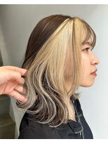 クロト(Clotho)&nbsp;イヤリングカラー/インナーカラーダブルカラーブリーチ白髪染め