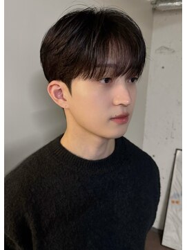 ノラ シブヤ(NORA) 韓国マッシュシースルーマッシュウルフダウンパーマカルマパーマ