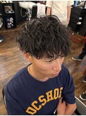 スパイラルパーマ