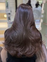 マージュ ギンザ(marju GINZA)&nbsp;☆透明感カラー　ブリーチなし　ココアベージュ　レイヤーカット