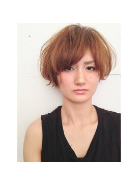 イロドリ ヘアーデザイン(IRODORI hair design) IRODORI  アンニュイ×マニッシュショート　【谷口由希子】