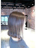 オーガニック アトリエ 大宮(organic+atelier)&nbsp;透明感髪質改善カラー◎ボブ×外ハネ30代40代小顔カット