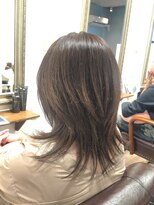 ヘアー グリーン(hair green) 30代40代50代/ウルフレイヤー/大人ウルフ/涼しげスタイル