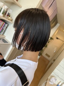 ティーワン 神埼店(T-one) ▼学割U24髪質改善前髪カットボブカット
